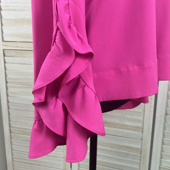 Crosby Mollie Burch Barbie Pink Ashlyn Top Small - Picture 6 of 14